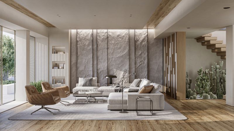 Natural Stone Accent Wall